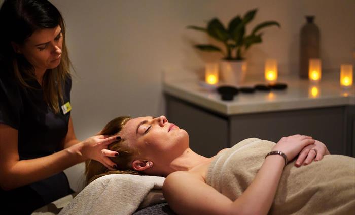 Scalp and Neck Massage